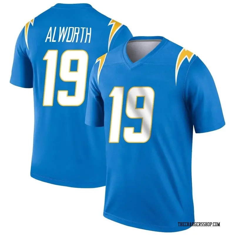 Nike Lance Alworth Los Angeles Chargers Legend Navy Jersey - Men's