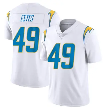 Nike Matt Kaskey Los Angeles Chargers Elite White Vapor Untouchable Jersey  - Men's