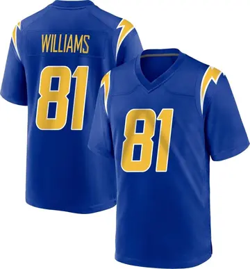 Mike Williams Los Angeles Chargers Game Jersey - Royal Nfl - Bluefink