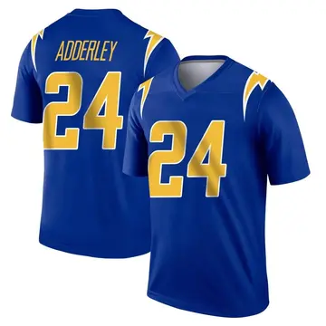 Nasir Adderley Los Angeles Chargers Fanatics Authentic Game-Used #24 Powder  Blue Jersey vs. Jacksonville Jaguars on September 25, 2022