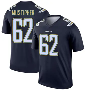 Youth Los Angeles Chargers Sam Mustipher Navy Legend Jersey By Nike