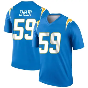 Youth Los Angeles Chargers Ty Shelby Blue Legend Powder Jersey By Nike