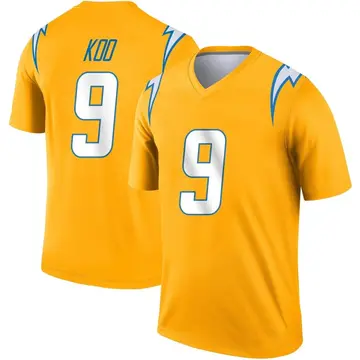 RARE NWT Nike Younghoe Koo LA Chargers #9 Blue Rookie Jersey Youth XL 18-20