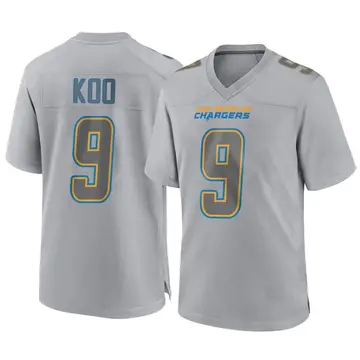 RARE NWT Nike Younghoe Koo LA Chargers #9 Blue Rookie Jersey Youth