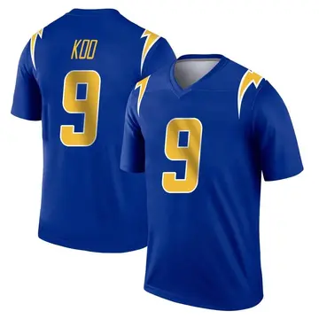 Nike Younghoe Koo Los Angeles Chargers Game Blue Mens Powder Alternate  Jersey - Men's